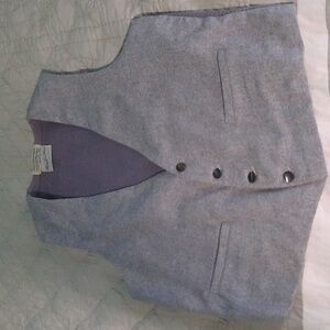 Vintage cashmere/wool knit vest